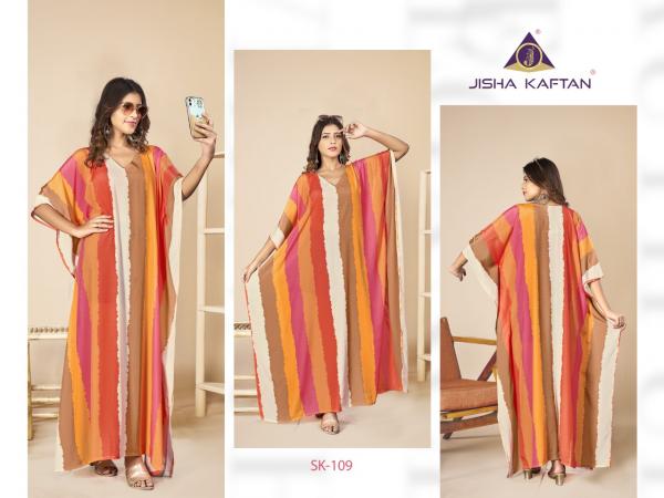 Jelite Silk Kaftan Vol 2 Digital Printed Kaftan Collection